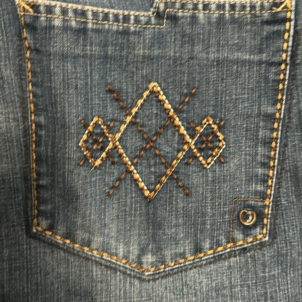 Phat Farm Vintage 90’s Y2K Men’s Baggy Jeans GUC Sz 42” x 32” Med/Dk Wash